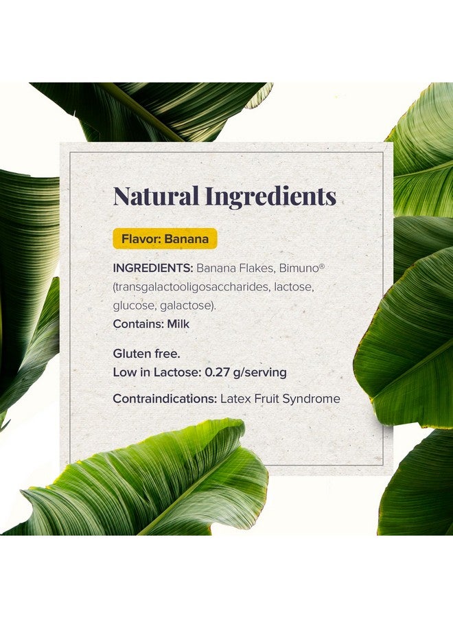 ميدتريشن باناترول® مضاد طبيعي للإسهال مع البريبايوتكس، يُخفف من الإسهال المزمن، ومتلازمة القولون العصبي، والإسهال المتكرر، غذاء طبي معتمد سريريًا، لا يُسبب الإمساك، 90 حصة (موز) - Image 1