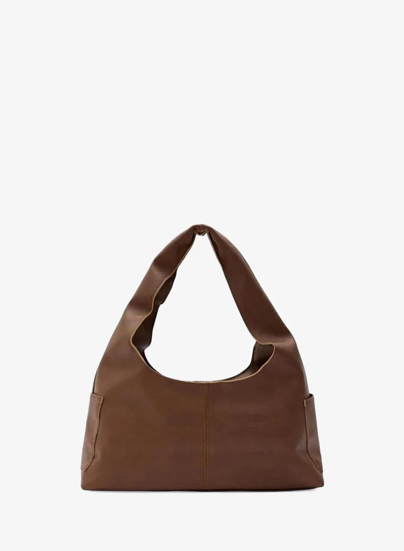 Shule Bags Omnia Loose Shoulder Bag Taba.