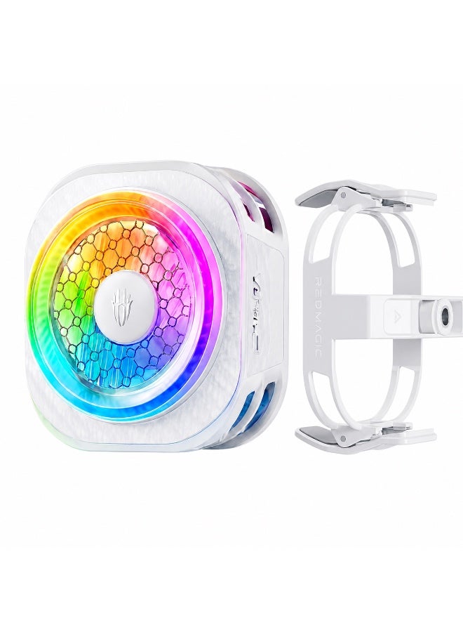 REDMAGIC Phone Cooler RedMagic 8 Pro Magnetic Phone/Tablet Cooler – 36 W Ultra-Cooling Gaming Fan with Graphene Heatsink, Magnetic Mount & Clip – Cooling Fan For iPhone, Samsung, Tablets, iPad & Steam Deck (Perfect for PUBG Mobile, COD & More) - Image 1