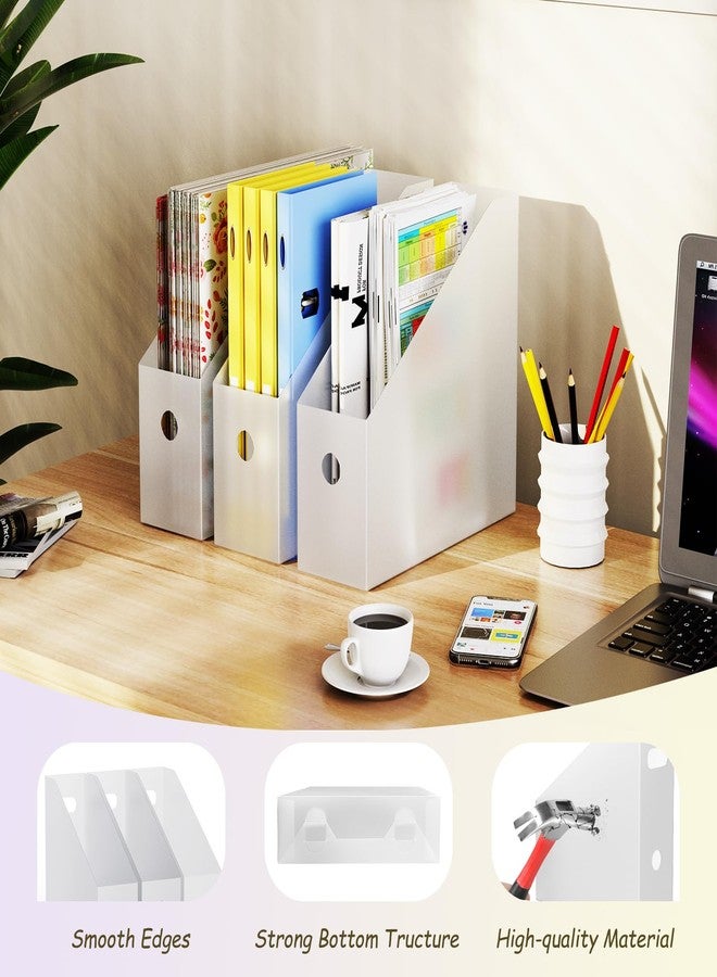 Hukado 6PCS Scrapbook Paper Storage, Foldable Scrapbook Holder with 4 Pieces Sticky Index Tabs, 12x12 Paper Storage Organizer, Files, Craft Vinyl, Cardstock, Magazines, Documents - Image 3