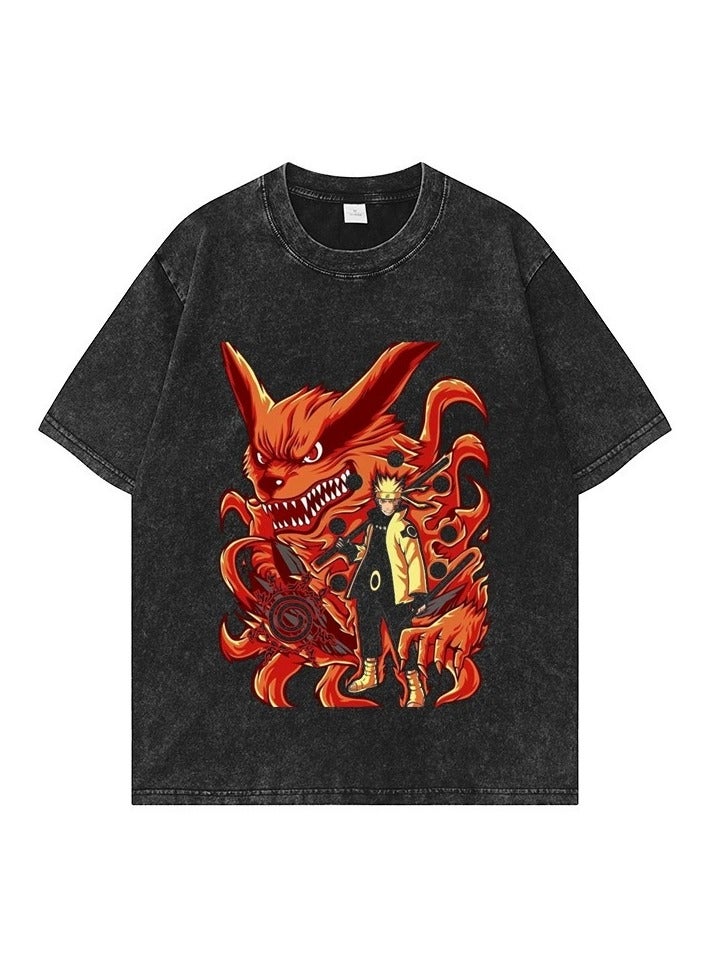 KUYING New One Piece Washed Used Large T-shirt  - Image 1