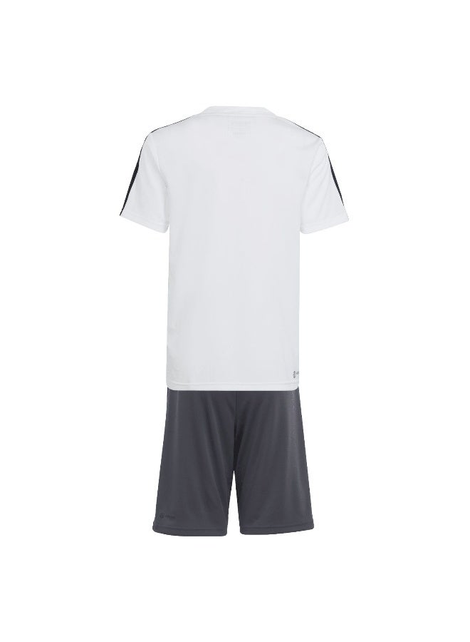 Adidas adidas U Tr-Es 3S Tset White Training Suits 5-6Y - Image 3