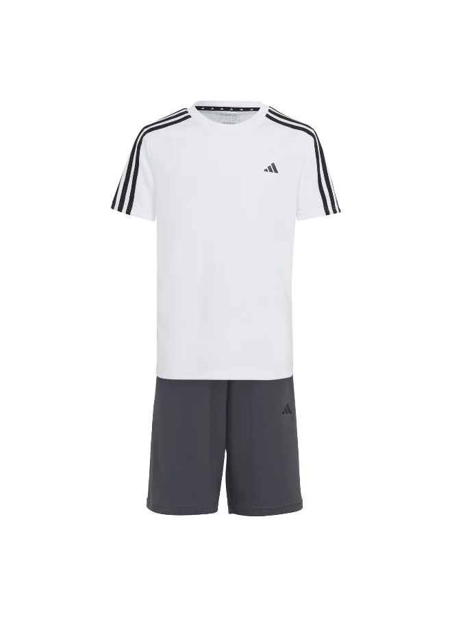 Adidas adidas U Tr-Es 3S Tset White Training Suits 5-6Y