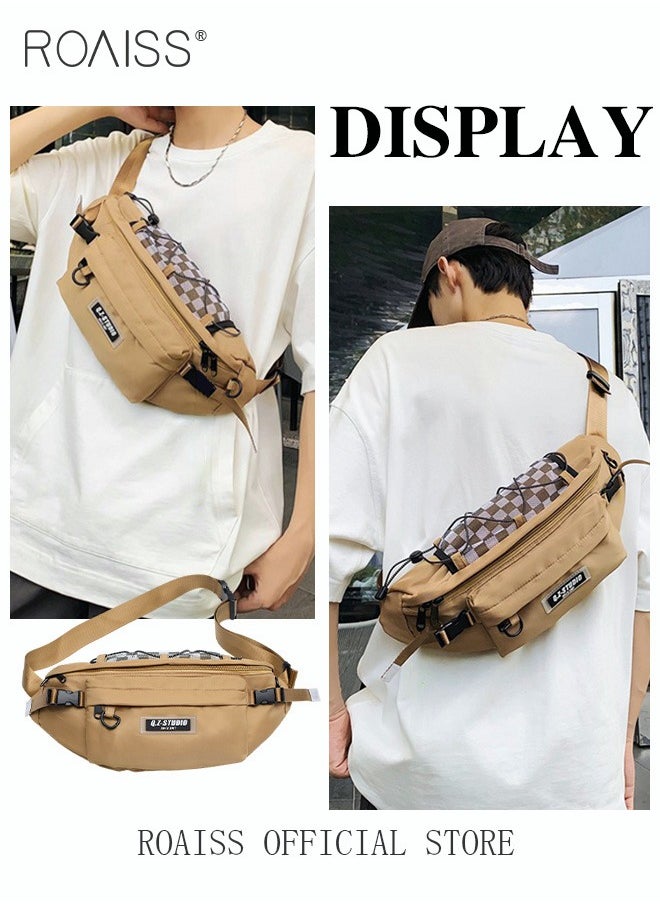 Men Crossbody Chest Bag Casual Waist Pack Large Capacity Practical and Durable Fashionable and Versatile Solid Color - pzsku/Z5978CD3F2953ED294260Z/45/_/1703659561/10b60795-c792-4d00-b33c-34a84d4eee73