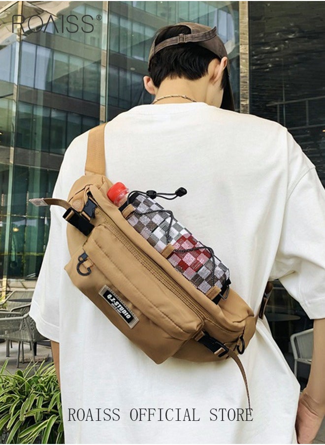 Men Crossbody Chest Bag Casual Waist Pack Large Capacity Practical and Durable Fashionable and Versatile Solid Color - pzsku/Z5978CD3F2953ED294260Z/45/_/1715393466/849bff02-059f-4ece-a38b-50863070d3f7