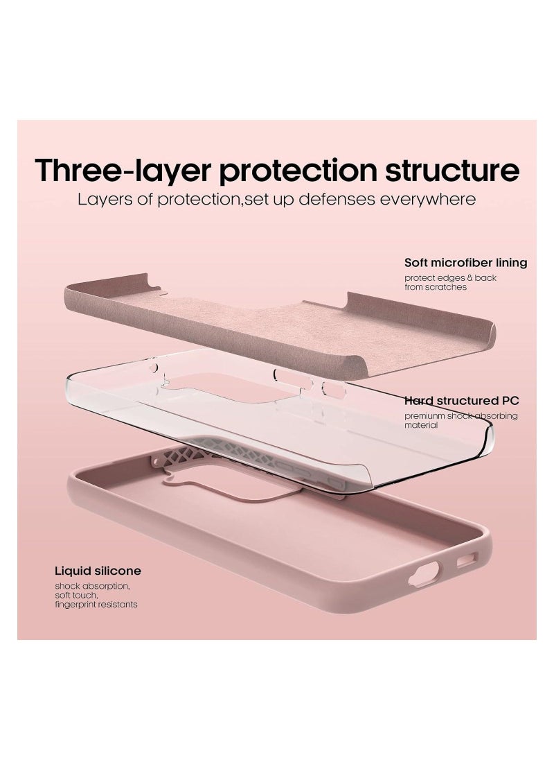 Raxoom Silicon Case Compatible with Samsung Galaxy S22 , Shock-Proof Soft Gel Rubber Matte Finish Cover - Image 3