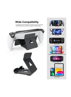 Alloy Stand Designed for Playstation Portal Handheld Console,Super Sturdy Gaming Accessories Storage Holder Stand Bracket Compatible with Switch/Steam Deck/ROG/and Mobile Phones (Black) - pzsku/Z5978DEFD6B47458030CAZ/45/_/1705567096/fff0f321-fad7-403a-8002-4aabffa885c0