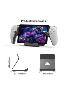 Alloy Stand Designed for Playstation Portal Handheld Console,Super Sturdy Gaming Accessories Storage Holder Stand Bracket Compatible with Switch/Steam Deck/ROG/and Mobile Phones (Black) - pzsku/Z5978DEFD6B47458030CAZ/45/_/1705567097/223514ef-631a-4820-92d0-54d6c622a424