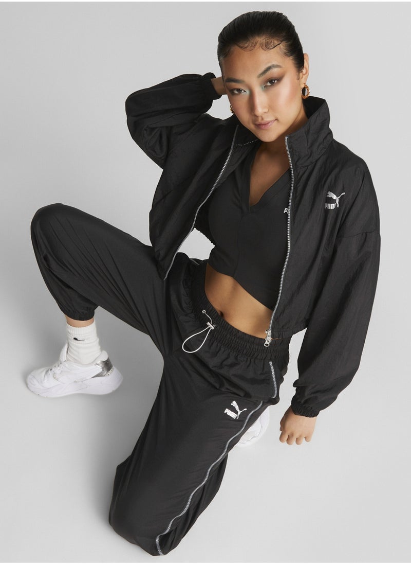 PUMA - Classics Womens Cropped Slim T-shirt - Image 1