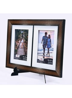 AJANTA ROYAL AJANTA ROYAL Synthetic Wood Photo Frame Brown_24 X6 Inch A152  - Image 1