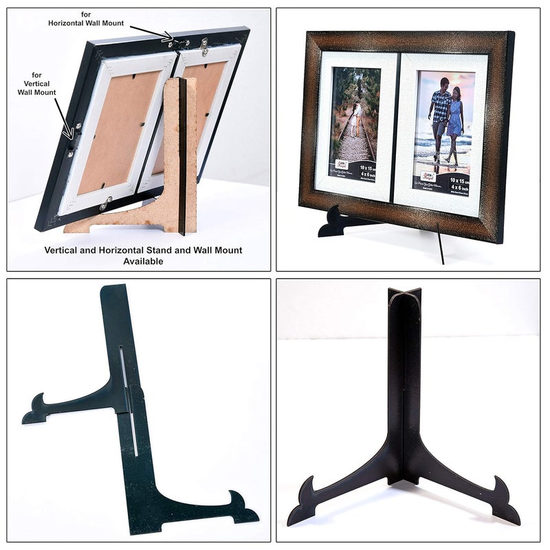 AJANTA ROYAL Synthetic Wood Photo Frame Brown_24 X6 Inch A152 - Image 2