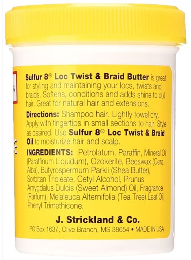 sulfur8 زبدة لوت تويست وضفيرة، 4 أونصة - Image 2