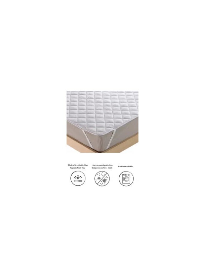 Premium Waterproof Mattress Protector Cover – Breathable Cotton Terry Surface, Deep Pocket Fitted Bed Sheet Protector, Dust Mite & Allergy Protection, Soft Noise-Free Mattress Cover - Image 3