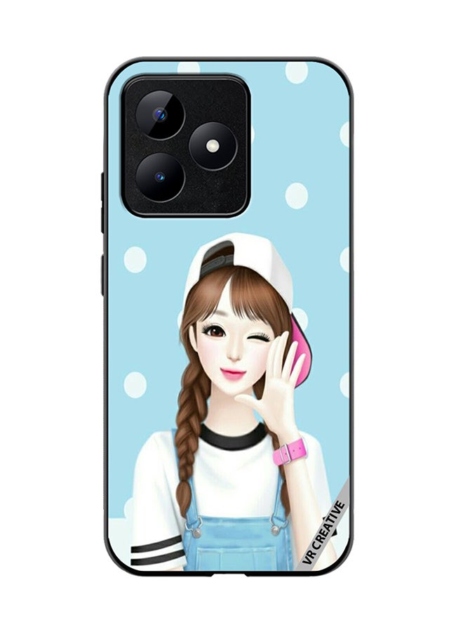 VR CREATIVE Protective Case Cover For Realme C53 Spotty Design Multicolour - Image 1