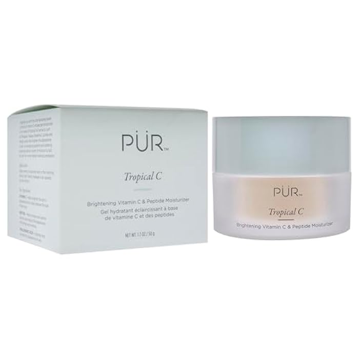 Pur PÜR MINERALS Tropical C Brightening Vitamin C & Peptide Moisturizer, Vitamin C, Peptide, Hyaluronic Acid, 1.76 oz - Image 5
