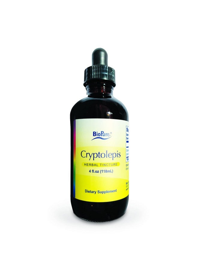 BioPure Cryptolepis Herbal Tincture - Potent Botanical Extract of Cryptolepis Sanguinolenta for Immune Support, microbiome Balance, and Gastrointestinal Health - 4 fl oz - Image 1