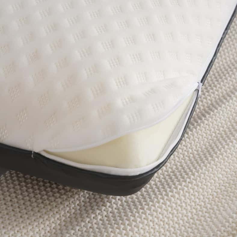 Pan Home Oud Infused Memory Foam Pillow 40x60x13cm - Dark Grey - Image 4