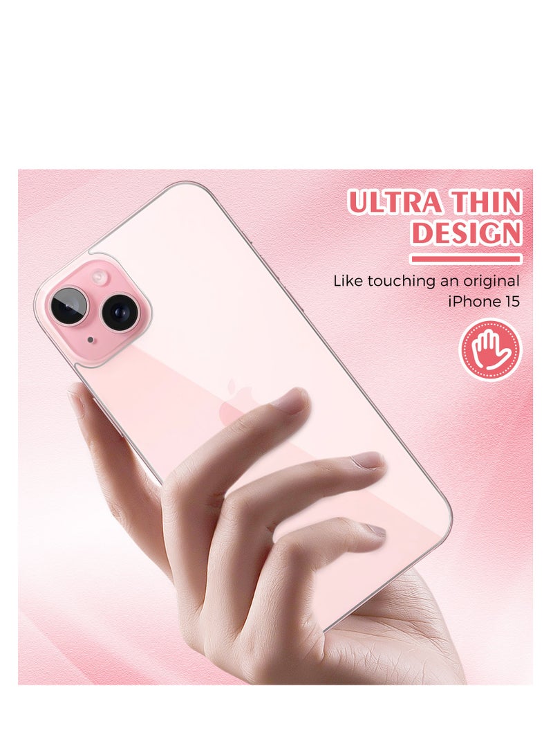 [2 Pack] iPhone 15 Back Screen Protectors, Bubble-Free and Scratch-Resistant Tempered Glass Back Film (6.1 inch) ﻿ - Image 4