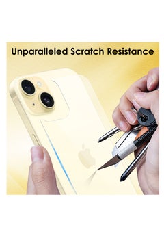 Generic [2 Pack] iPhone 15 Back Screen Protectors, Bubble-Free and Scratch-Resistant Tempered Glass Back Film (6.1 inch) ﻿  - Image 2
