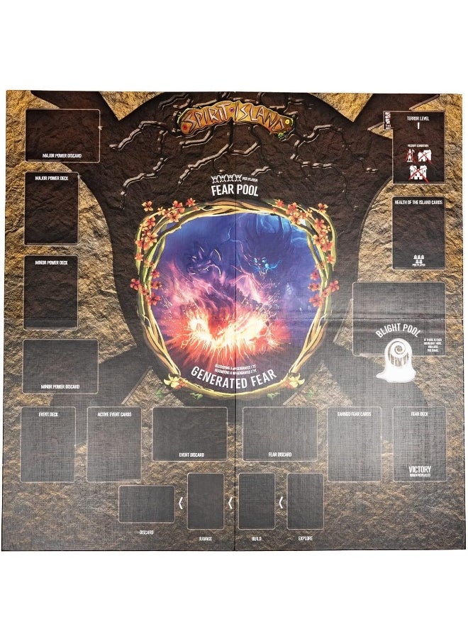 Greater Than Games Spirit Island - Deluxe Invader Board, One Size