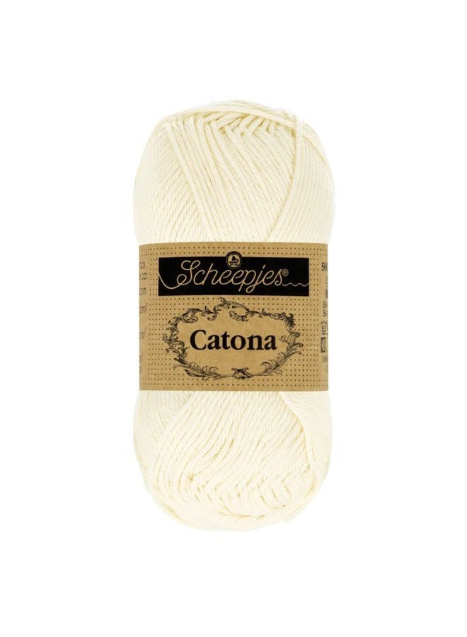 Scheepjes Catona 130 Old Lace Yarn - 1x50g