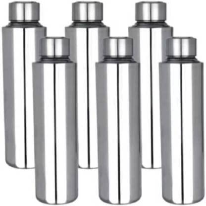 STEEPLE Bottle Steel Water bottle combo Water Bottle Water Bottle For KidsgymOffice 1000 ml Bottle Pack of 3 Silver Steel - Image 2