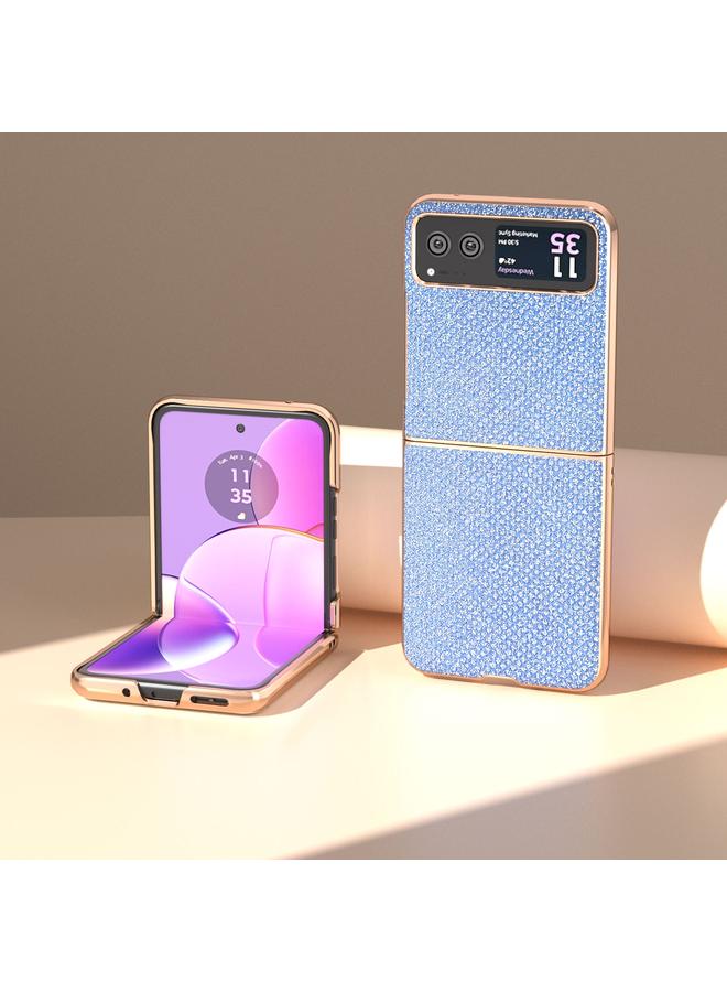 S-TOP Case For Motorola Razr 40 Nano Plating Diamond Texture Phone Case - Image 2