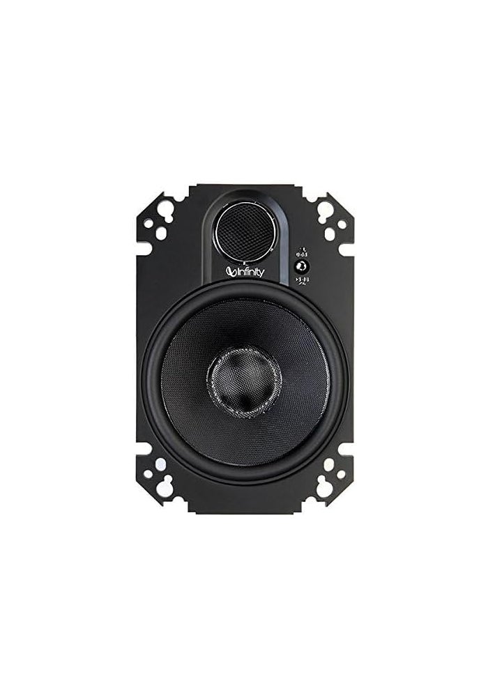 Infinity Kappa 4"x6" 2-Way Loudspeakers - Pair (Black) - Image 3