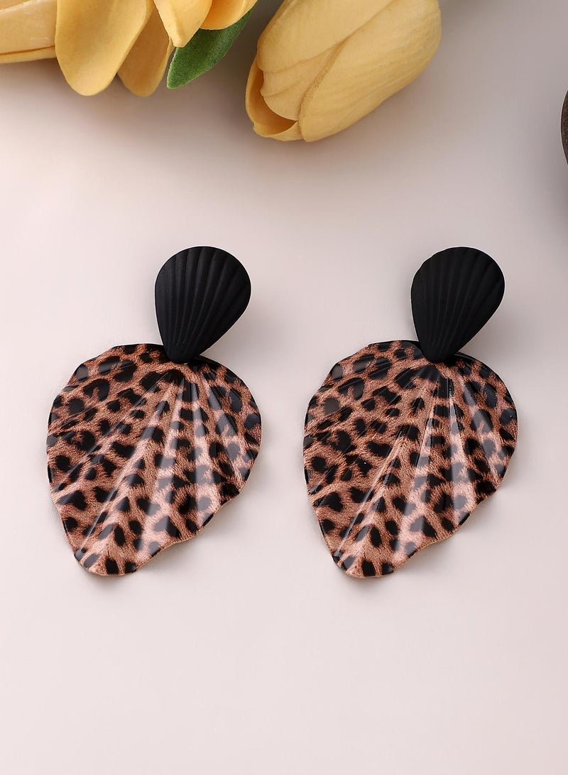 سوهي Women's The Pleated-Shell Drop Earrings  - Image 1