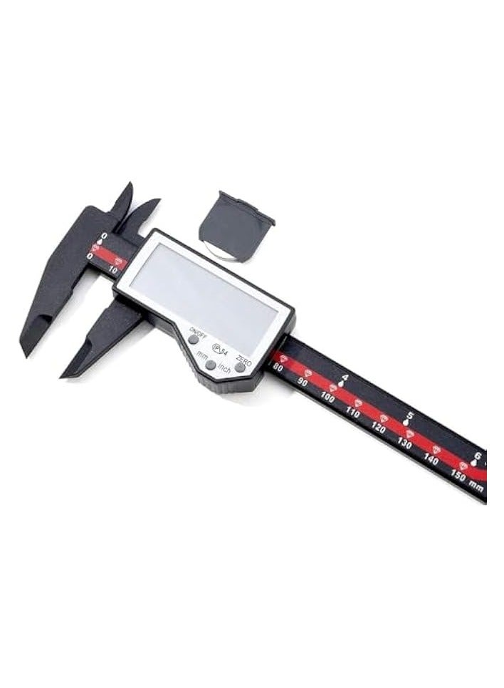 PROMASS Digital Caliper, Electronic Caliper Auto - Off Feature with Large Screen Vernier Caliper Conversion Measuring Tool (Size : BLACK)  - Image 3