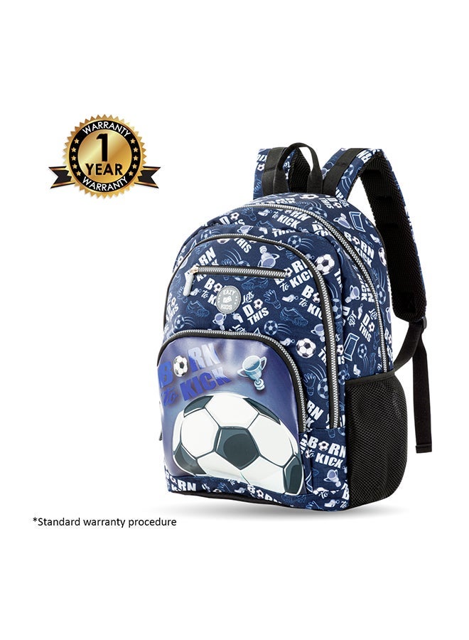 Eazy Kids - Personalized 18" Set of 3 Backpack w/Lunch Bag and Pencil Case - Football - Image 4