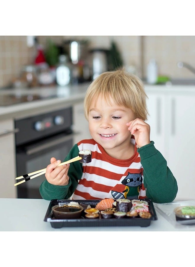 شيبشيب طقم 10 قطع من مساعدات عيدان الطعام القابلة لإعادة الاستخدام، عيدان تدريب للكبار والمبتدئين والمدربين أو المتعلمين من جميع الأعمار. - Image 5