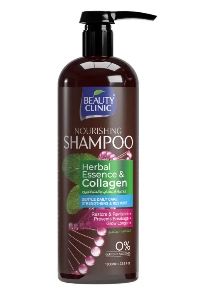 Nourishing Shampoo – Herbal Essence & Collagen1000 ml