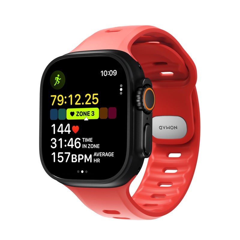 NOMAD Apple Watch Tempo Band Crush 49mm Compatible with New Ultra 3 2 and 1 Series 111 and SE iWatch Sport Band Designed to give your Apple Watch a modern and athletic look - Image 2