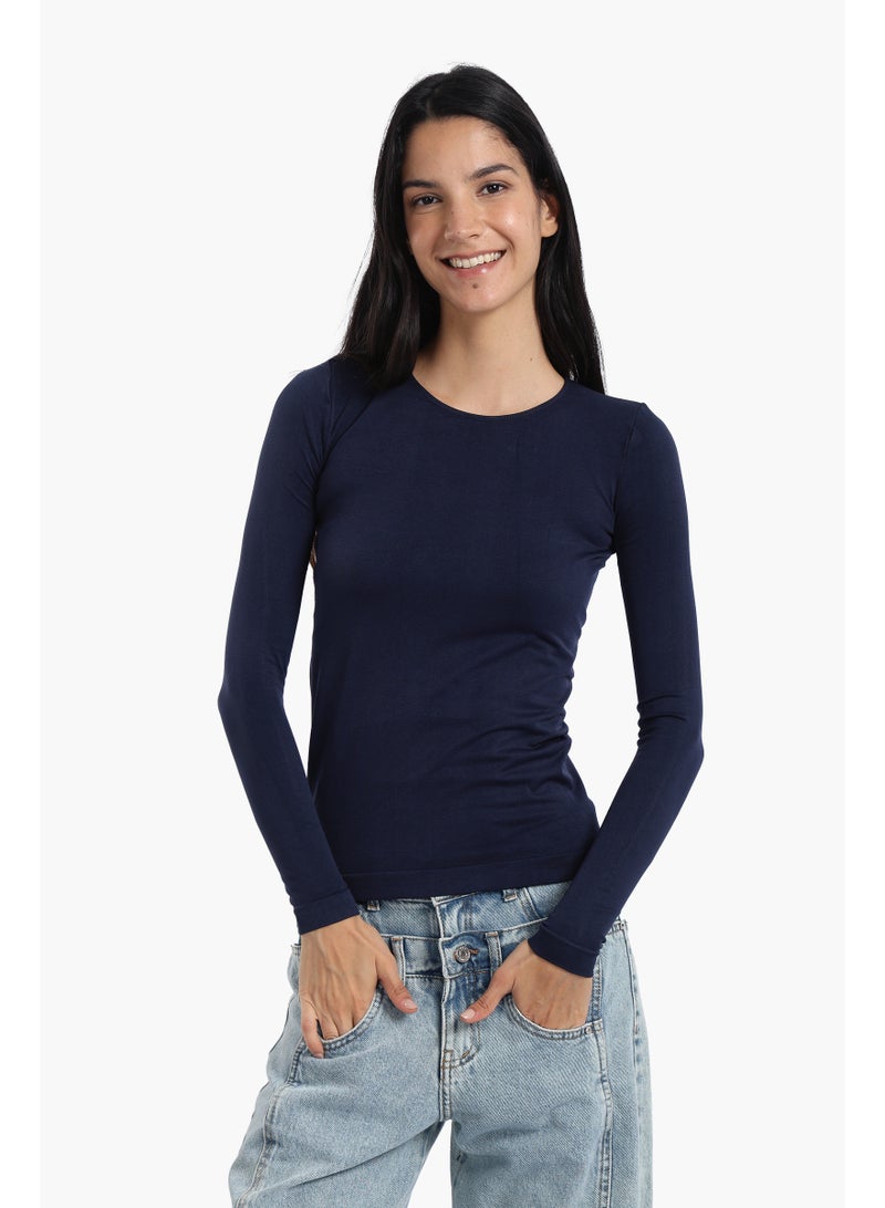 Carina Long Sleeves Top (Cookies) - Image 1
