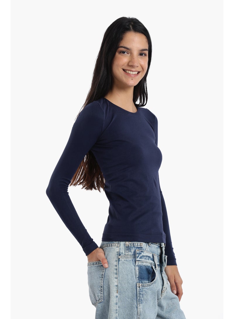Carina Long Sleeves Top (Cookies) - Image 2