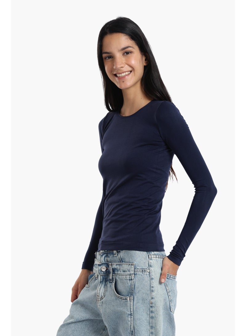 Carina Long Sleeves Top (Cookies) - Image 4