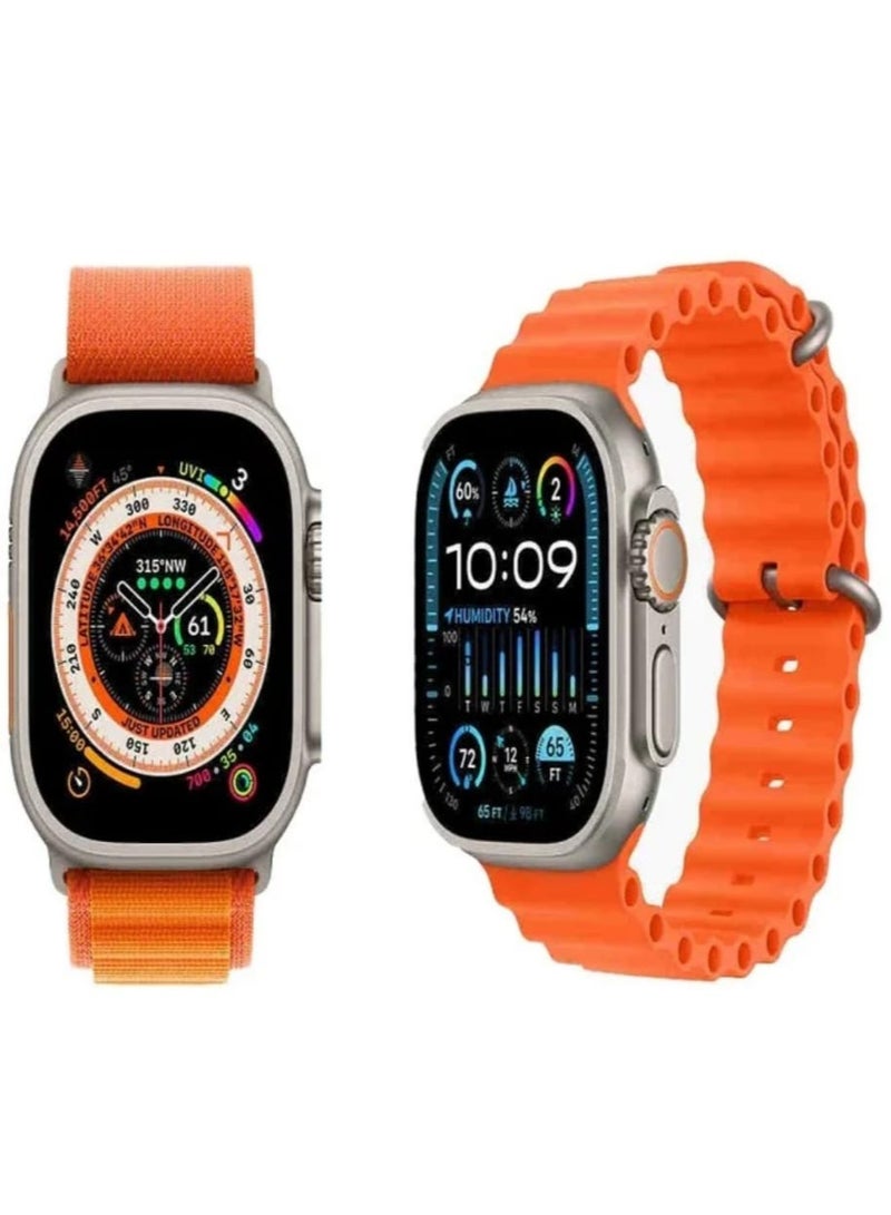 W&O X9 ULTRA 2 Series 9 Wearfit Pro SmartWatch SUPER AMOLED Screen Unlock AI Chat GPT GPS NFC Bluetooth V5 Call Wireless Charger - Image 3