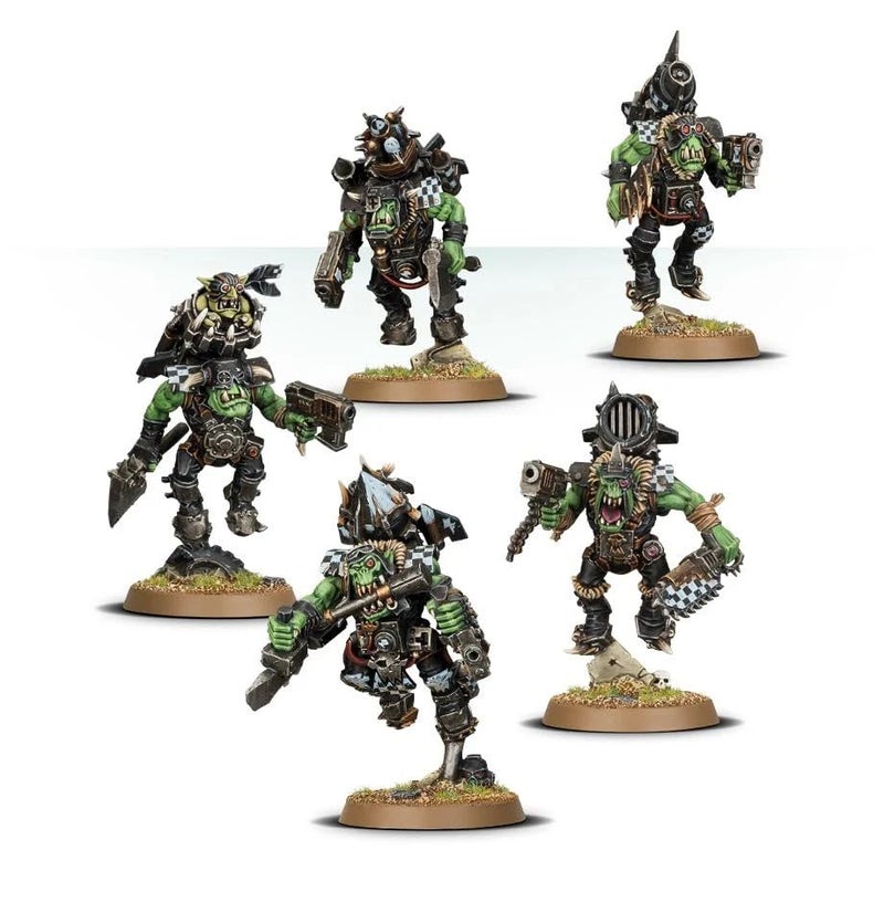 Games Workshop Warhammer+40k+-+Orks+Stormboyz+%282018%29, Black Age 14+ - Image 2