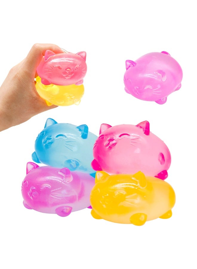 سكايلينغ لعبة قطة الجيلي الناعمة للعب والضغط لتخفيف التوتر - Image 2