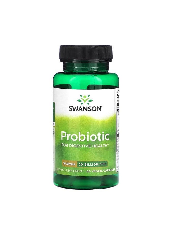 Probiotic, 20 Billion CFU, 60 Veggie Capsules