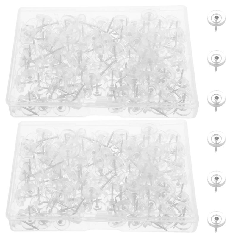 300pcs Gear Cap Pushpins Push Pin Board Pins For Office School Calendar Cork Wall - Image 2