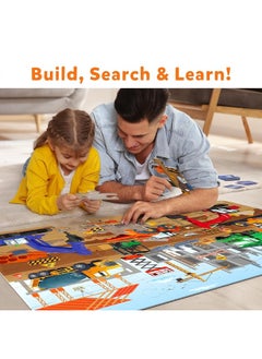 Skillmatics Floor Puzzle  Game  Piece  Play Construction Site Jigsaw  Toddler Puzzles Educational Toy Gifts for Boys  Girls Ages 3 4 5 6 7 48 Pieces 2 x 3 feet - pzsku/Z597A6A39E518E868D22BZ/45/_/1729415988/ab423aa0-9691-4ce4-991a-ee7566cfa7e3