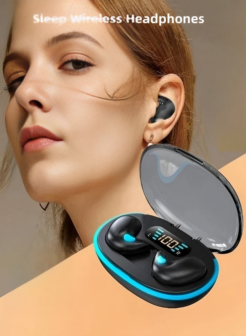Flyview True Wireless Earbuds, In-Ear Bluetooth 5.3 Headphones 4-Mics ENC Clear Call, Bluetooth Earbuds Touch Control 40 Playtime, IPX6 Waterproof TWS, Light-Weight Earphones  - Image 1