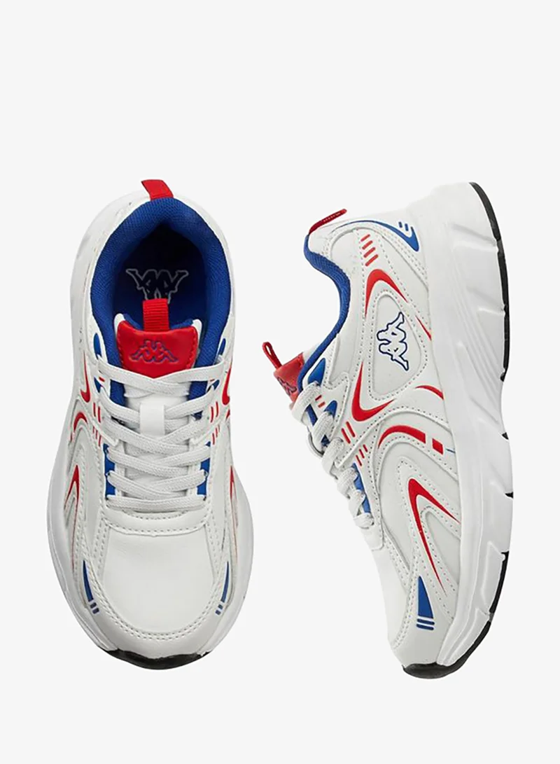 Kappa WHITE Boys Lace-Up Sports Shoes for Men | Best Price UAE