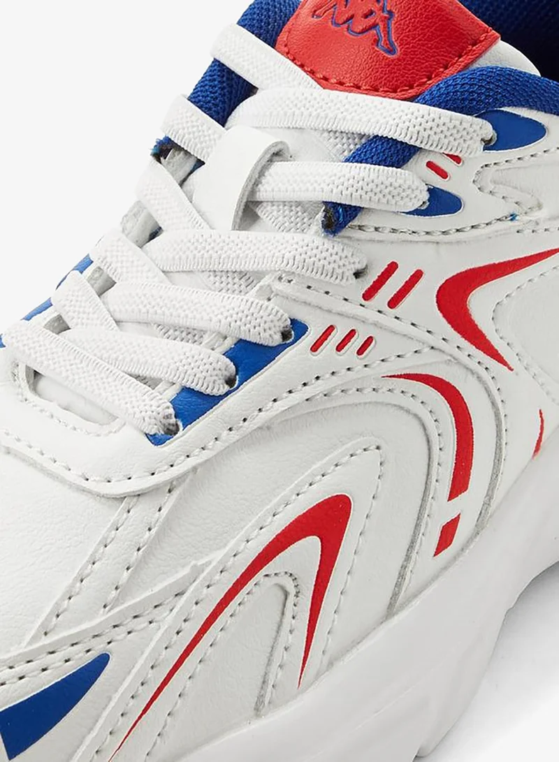 Kappa WHITE Boys Lace-Up Sports Shoes for Men | Best Price UAE
