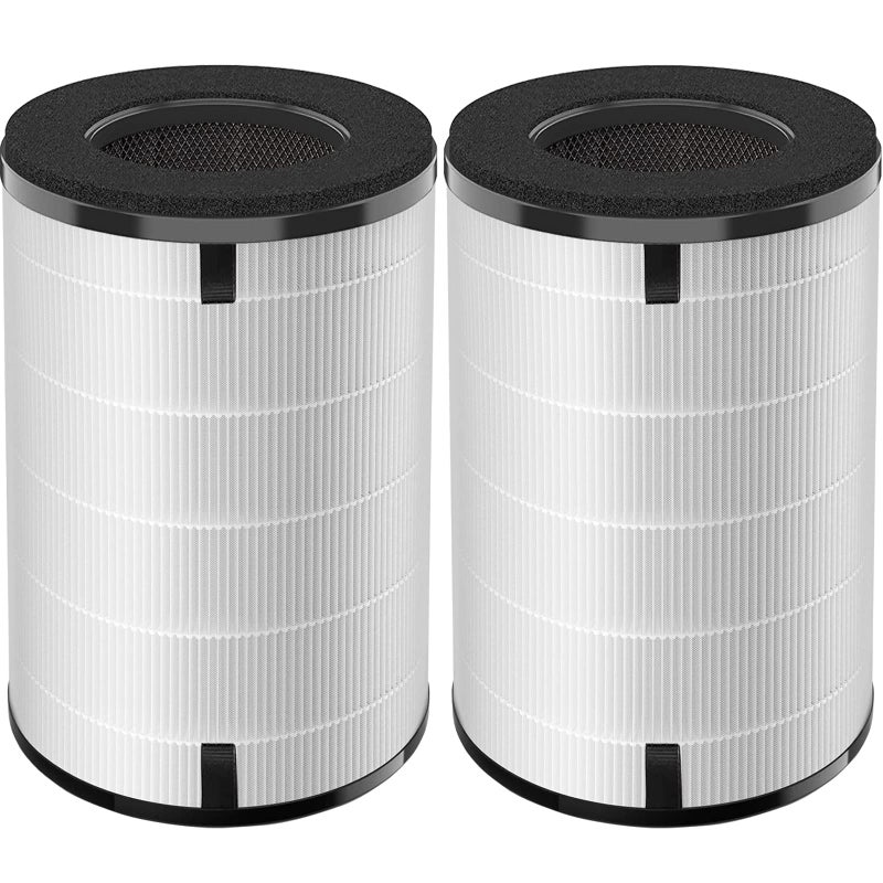 APT40FL APT45 HEPA Replacement Filter Compatible with 1461901 Homedics Total Clean 5in1 Air Cleaner Purifier APT40 APT45WT APT40WT APT45BK APT45WT APT40WTAR 2Pack