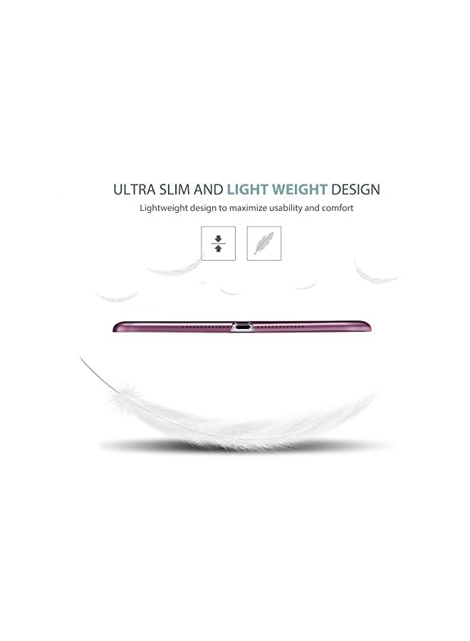 Procases iPad 9.7 Case (Old Model) 2018 iPad 6th Generation / 2017 iPad 5th Generation Case - Ultra Slim Lightweight Stand Case with Translucent Frosted Back Smart Cover for iPad 9.7 Inch –Purple - Image 5