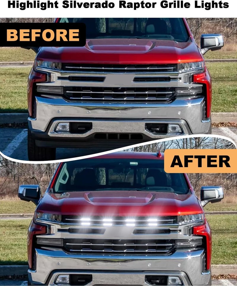 TBHOO LED Grill Light for Chevrolet Silverado - Image 2