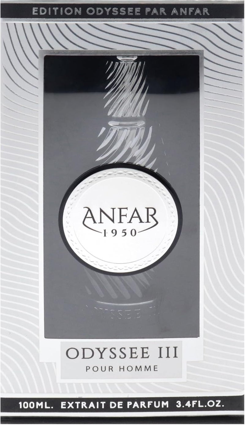 Anfar Odyssee Edition III by Anfar for Men - 3.4 oz Extrait De Parfum Spray - Image 5